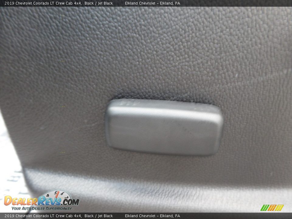 2019 Chevrolet Colorado LT Crew Cab 4x4 Black / Jet Black Photo #24
