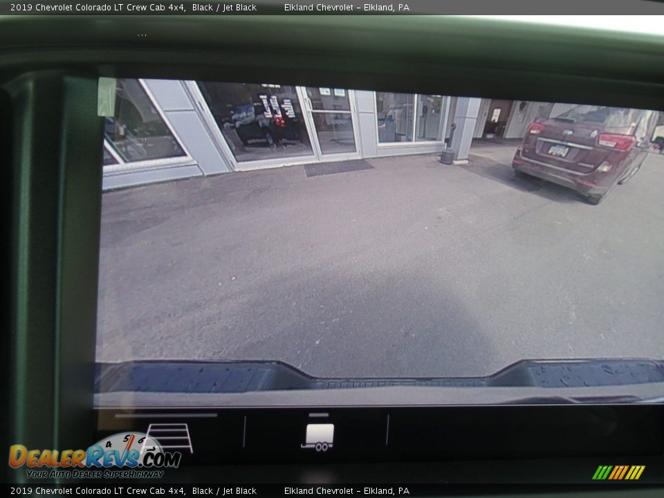 2019 Chevrolet Colorado LT Crew Cab 4x4 Black / Jet Black Photo #33