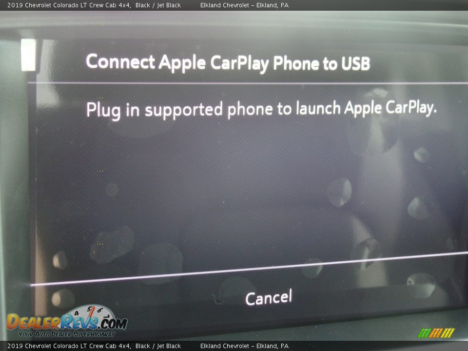 2019 Chevrolet Colorado LT Crew Cab 4x4 Black / Jet Black Photo #35