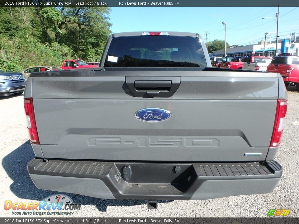 2018 Ford F150 STX SuperCrew 4x4 Lead Foot / Black Photo #3