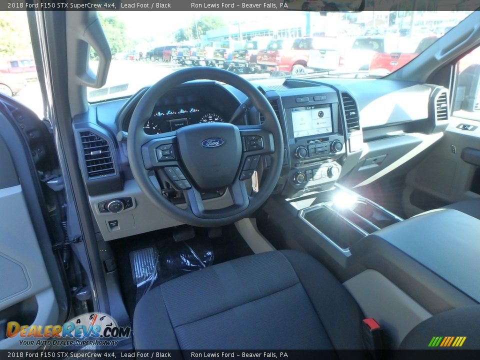 2018 Ford F150 STX SuperCrew 4x4 Lead Foot / Black Photo #12