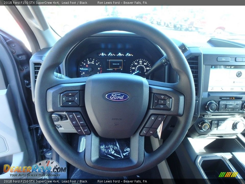 2018 Ford F150 STX SuperCrew 4x4 Lead Foot / Black Photo #16