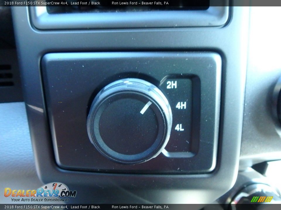 2018 Ford F150 STX SuperCrew 4x4 Lead Foot / Black Photo #17
