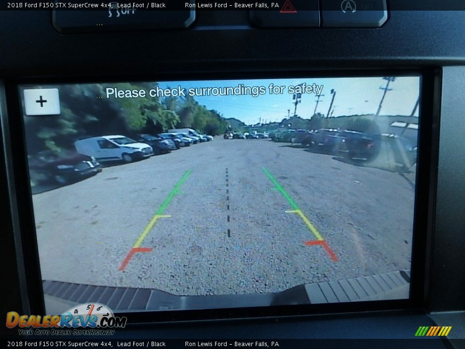 2018 Ford F150 STX SuperCrew 4x4 Lead Foot / Black Photo #19