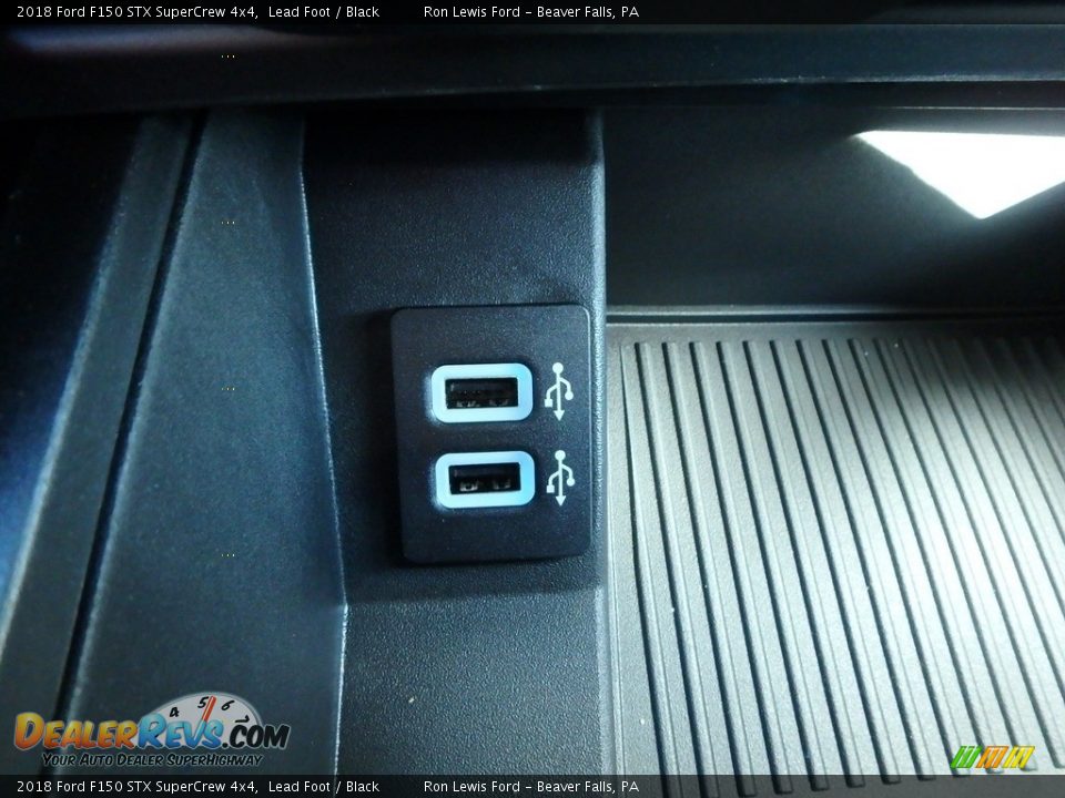 2018 Ford F150 STX SuperCrew 4x4 Lead Foot / Black Photo #20