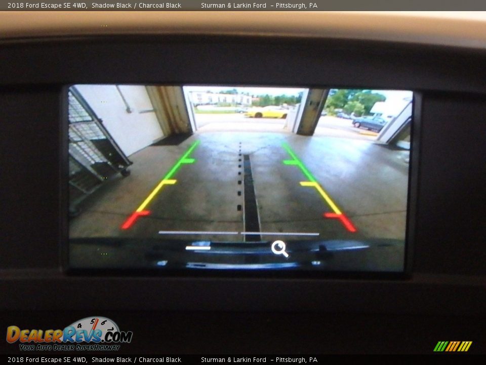 2018 Ford Escape SE 4WD Shadow Black / Charcoal Black Photo #14