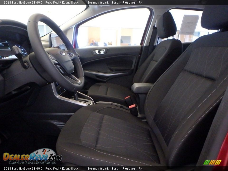 2018 Ford EcoSport SE 4WD Ruby Red / Ebony Black Photo #6