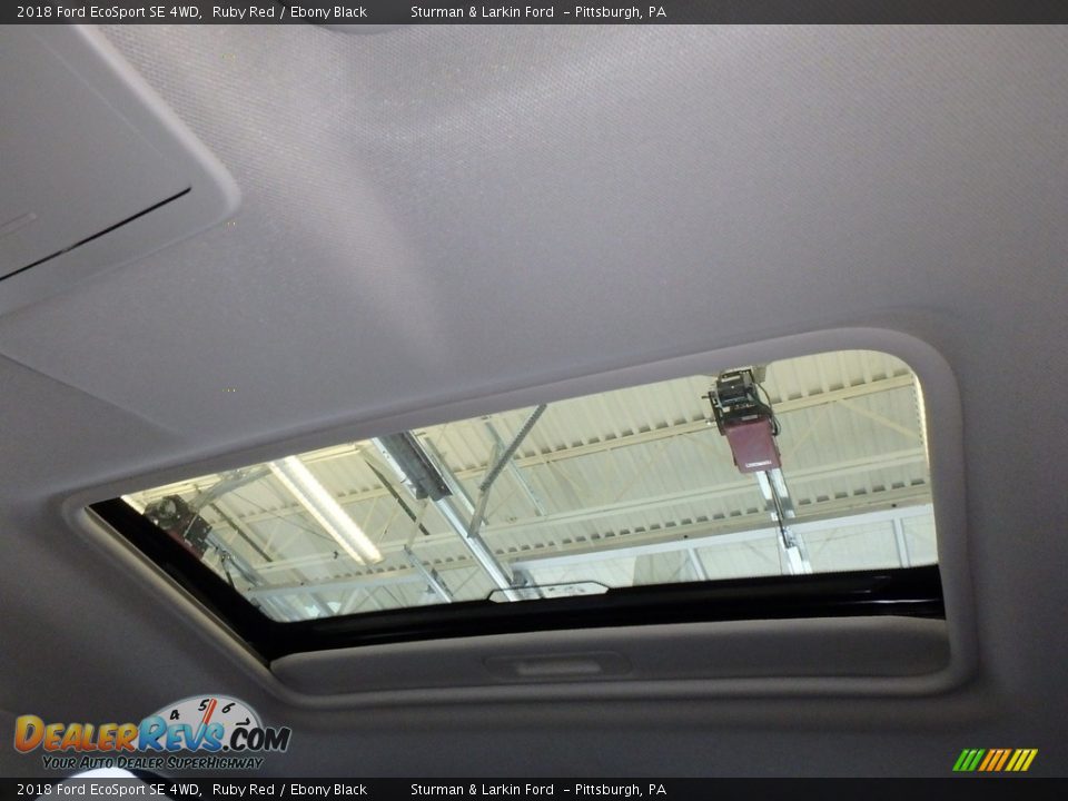 2018 Ford EcoSport SE 4WD Ruby Red / Ebony Black Photo #11