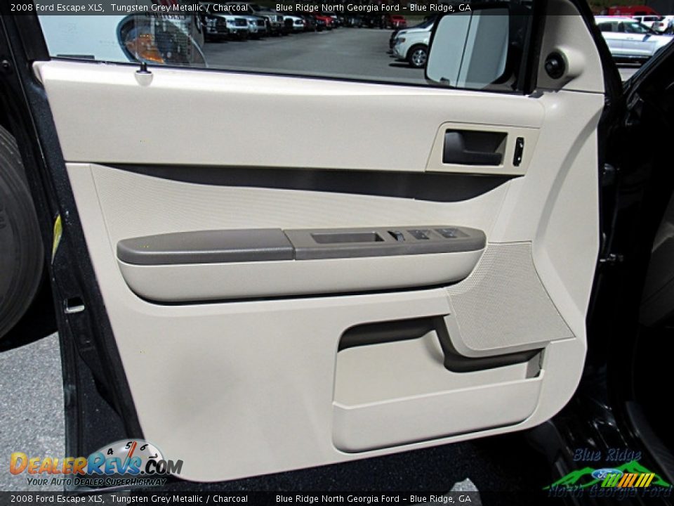 2008 Ford Escape XLS Tungsten Grey Metallic / Charcoal Photo #11
