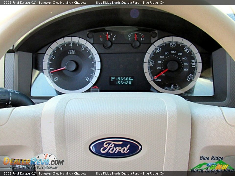 2008 Ford Escape XLS Tungsten Grey Metallic / Charcoal Photo #22