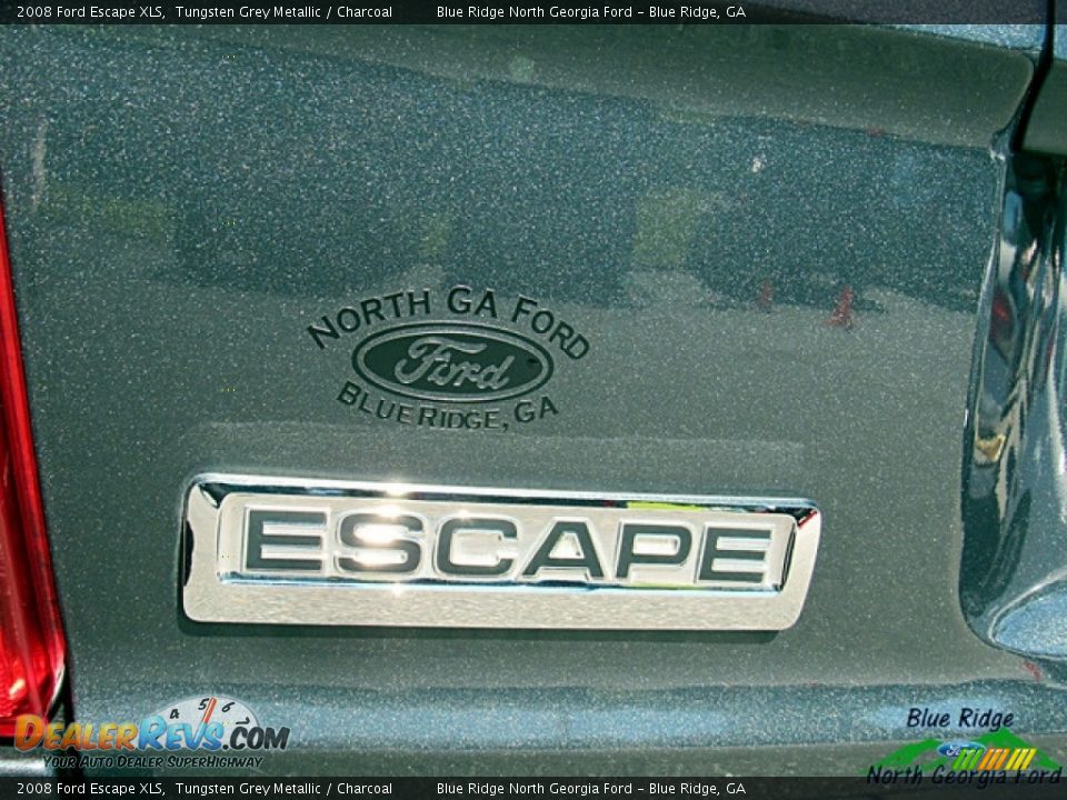 2008 Ford Escape XLS Tungsten Grey Metallic / Charcoal Photo #33