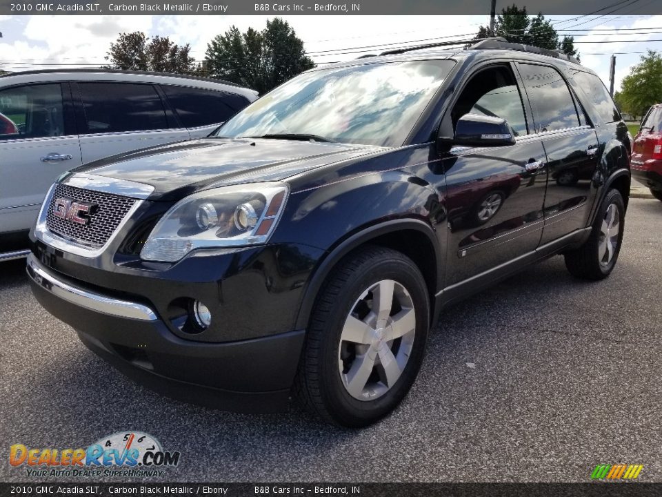 2010 GMC Acadia SLT Carbon Black Metallic / Ebony Photo #1