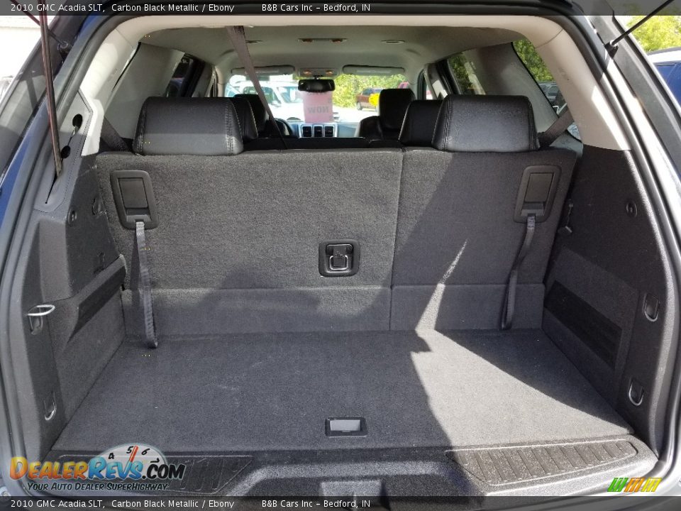 2010 GMC Acadia SLT Carbon Black Metallic / Ebony Photo #7
