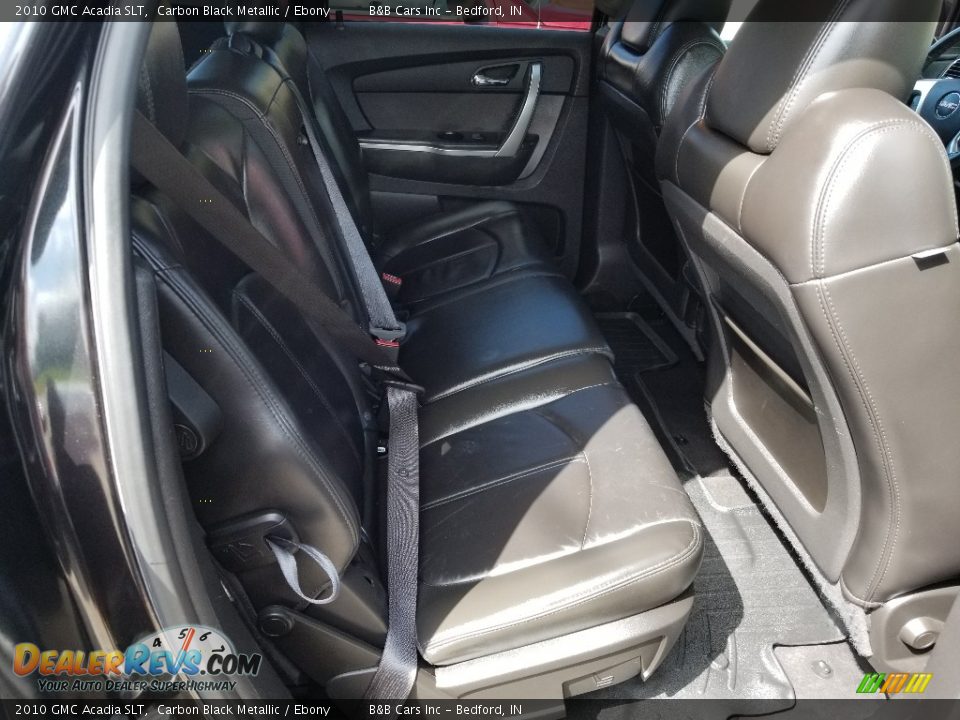 2010 GMC Acadia SLT Carbon Black Metallic / Ebony Photo #10