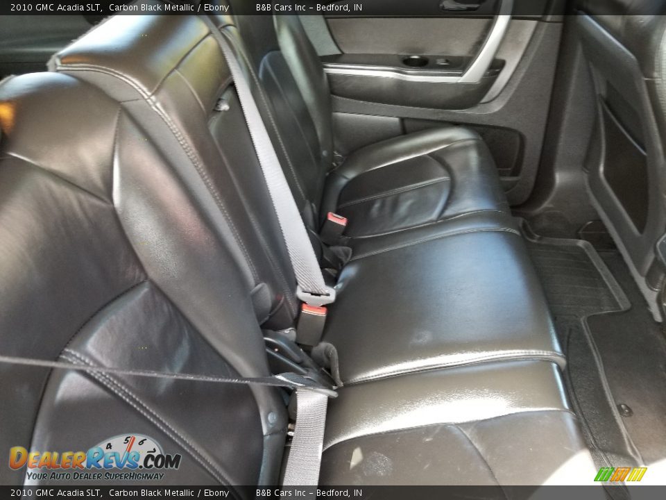 2010 GMC Acadia SLT Carbon Black Metallic / Ebony Photo #12