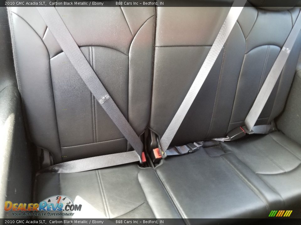 2010 GMC Acadia SLT Carbon Black Metallic / Ebony Photo #13