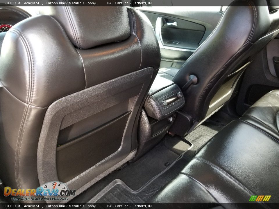 2010 GMC Acadia SLT Carbon Black Metallic / Ebony Photo #19