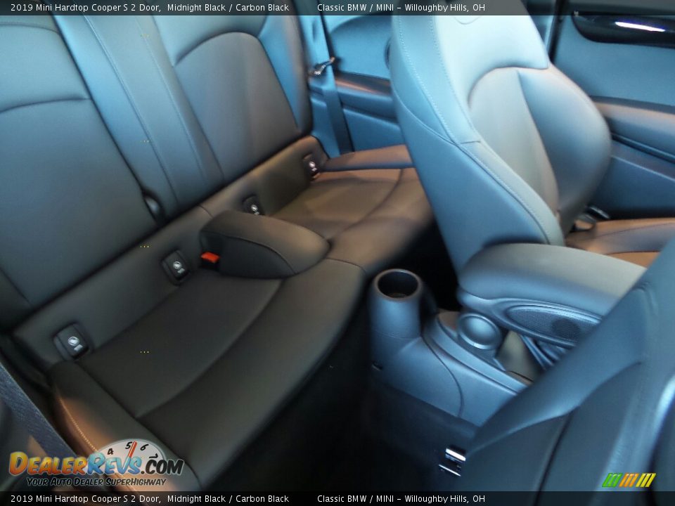2019 Mini Hardtop Cooper S 2 Door Midnight Black / Carbon Black Photo #7