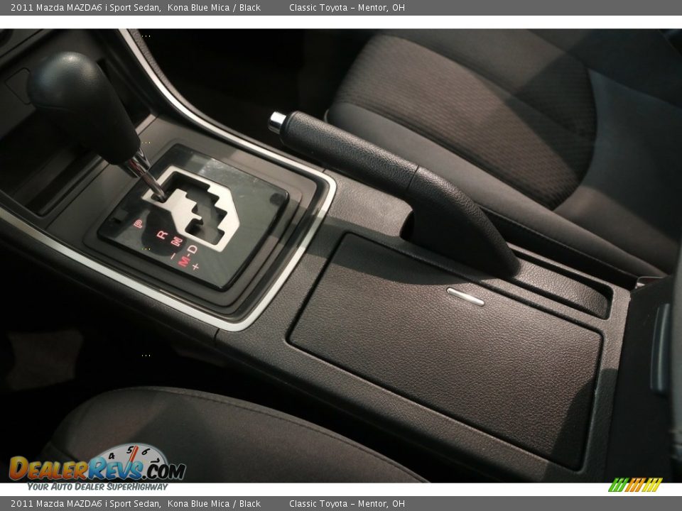 2011 Mazda MAZDA6 i Sport Sedan Kona Blue Mica / Black Photo #11