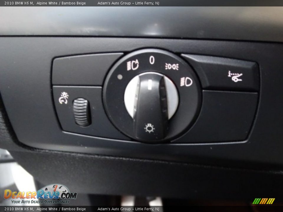 2010 BMW X6 M Alpine White / Bamboo Beige Photo #8