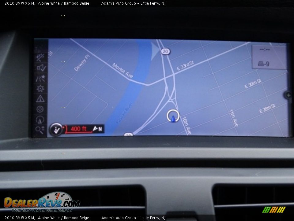 2010 BMW X6 M Alpine White / Bamboo Beige Photo #11