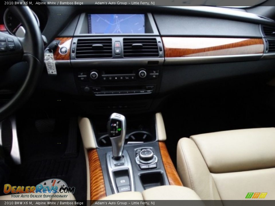 2010 BMW X6 M Alpine White / Bamboo Beige Photo #14