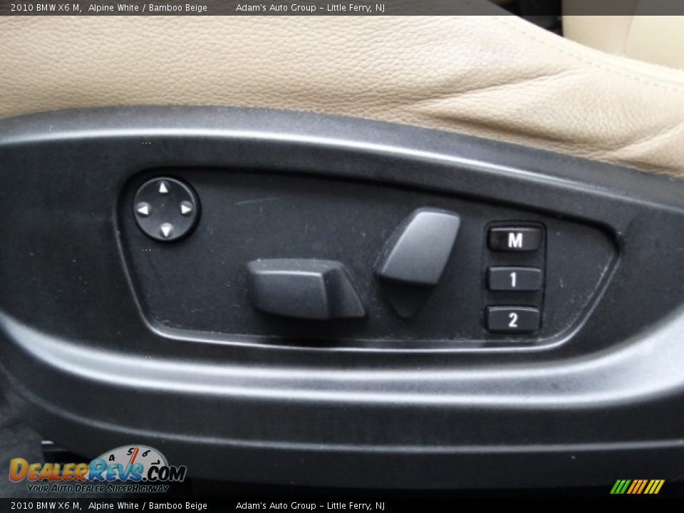2010 BMW X6 M Alpine White / Bamboo Beige Photo #17