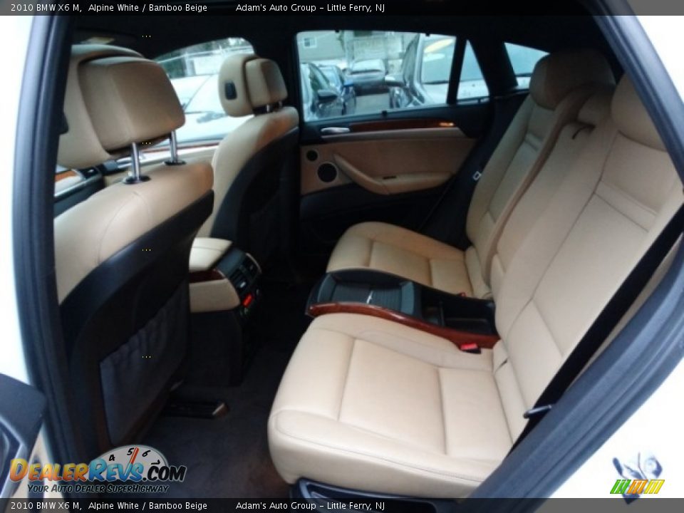 2010 BMW X6 M Alpine White / Bamboo Beige Photo #19