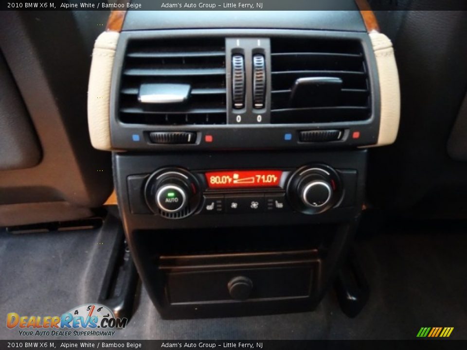2010 BMW X6 M Alpine White / Bamboo Beige Photo #21