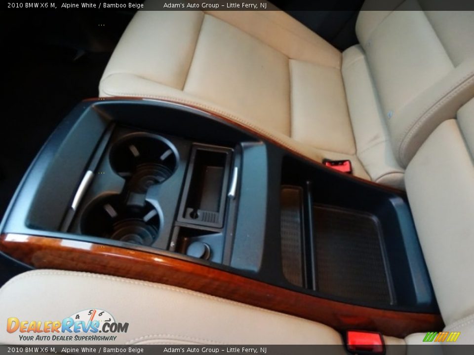 2010 BMW X6 M Alpine White / Bamboo Beige Photo #22