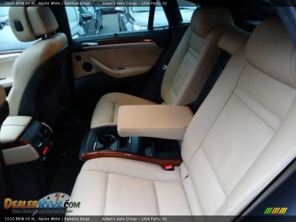 2010 BMW X6 M Alpine White / Bamboo Beige Photo #23