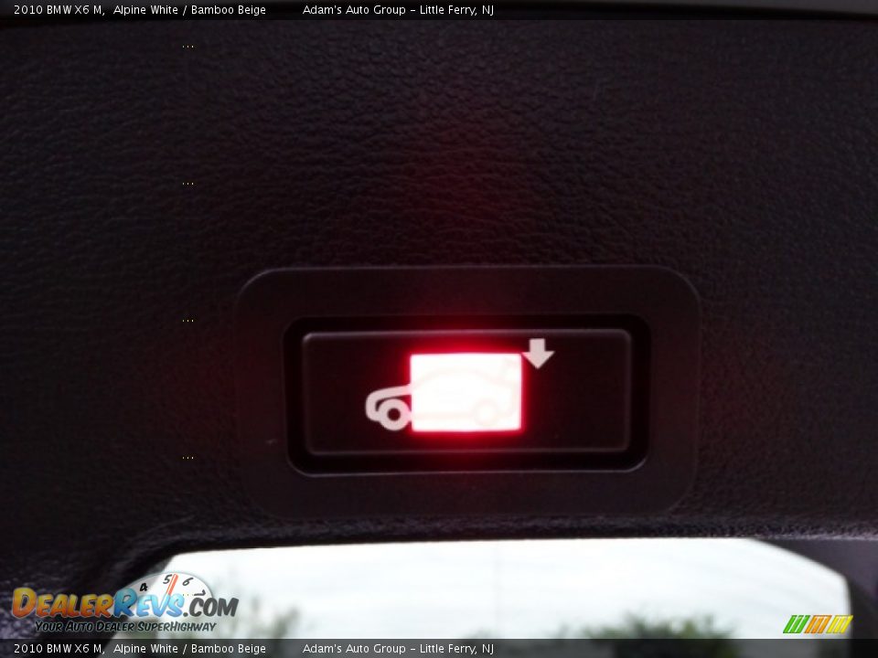 2010 BMW X6 M Alpine White / Bamboo Beige Photo #24