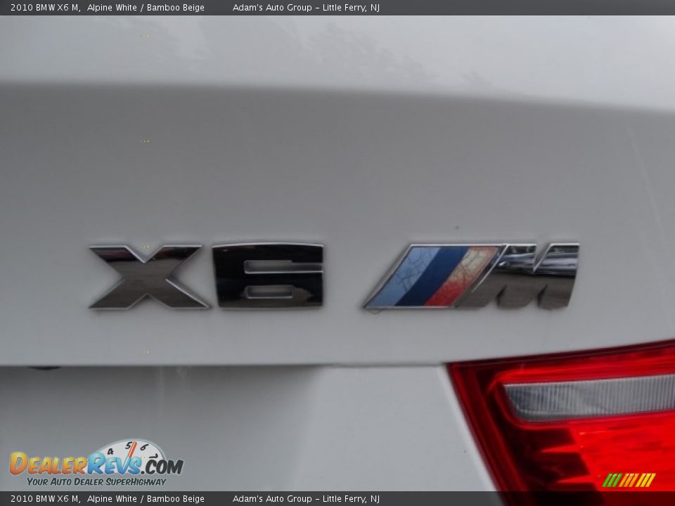 2010 BMW X6 M Alpine White / Bamboo Beige Photo #26