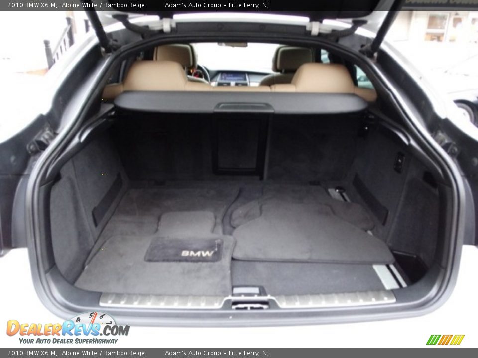 2010 BMW X6 M Alpine White / Bamboo Beige Photo #31