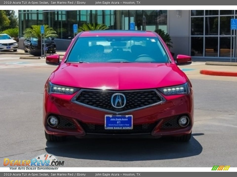 2019 Acura TLX A-Spec Sedan San Marino Red / Ebony Photo #2