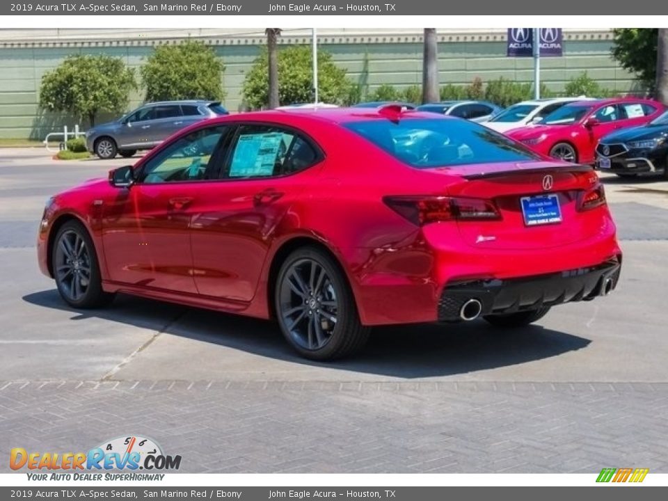 2019 Acura TLX A-Spec Sedan San Marino Red / Ebony Photo #5