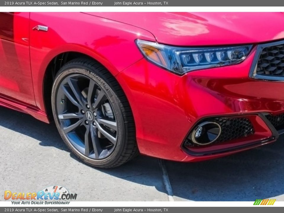 2019 Acura TLX A-Spec Sedan San Marino Red / Ebony Photo #11