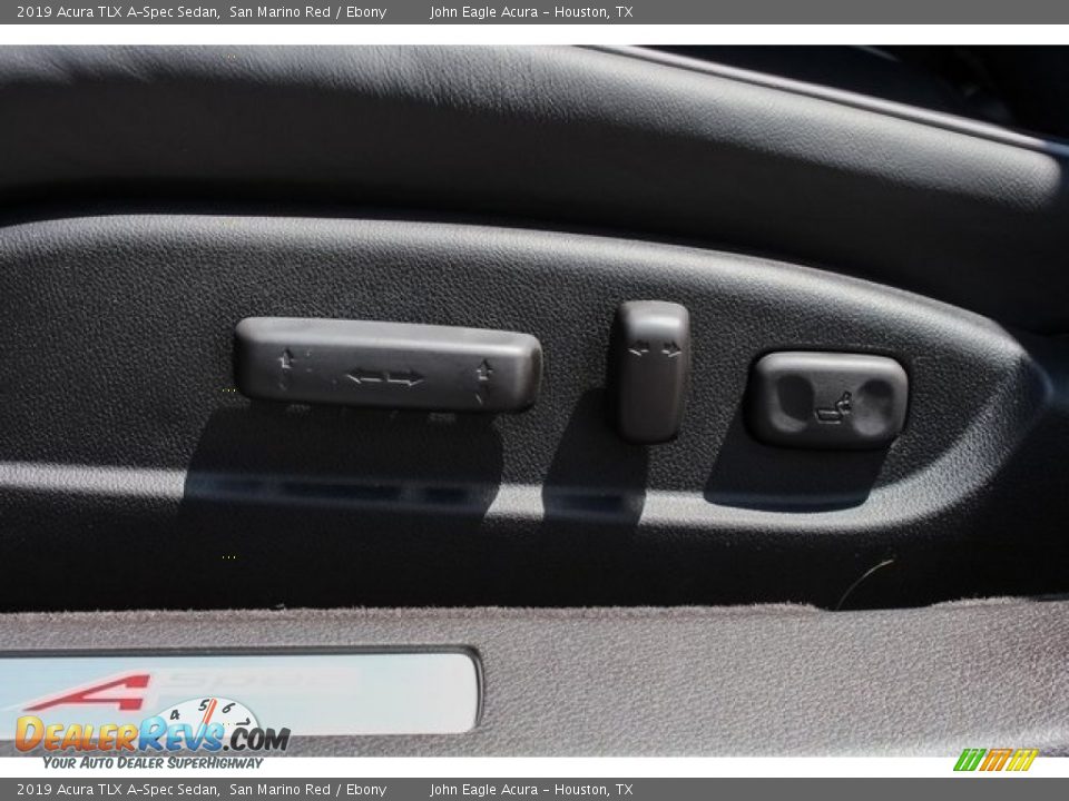 2019 Acura TLX A-Spec Sedan San Marino Red / Ebony Photo #13