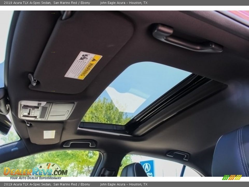 2019 Acura TLX A-Spec Sedan San Marino Red / Ebony Photo #14