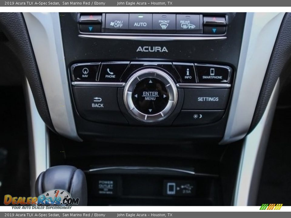 2019 Acura TLX A-Spec Sedan San Marino Red / Ebony Photo #25