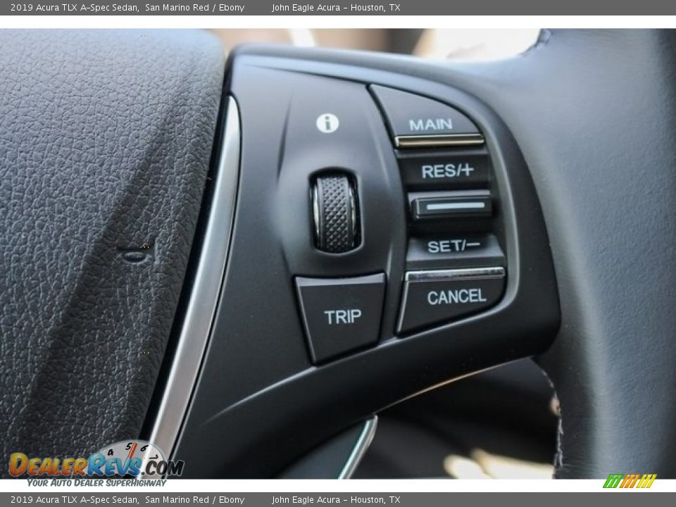 2019 Acura TLX A-Spec Sedan San Marino Red / Ebony Photo #36