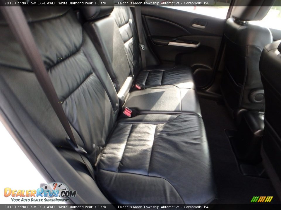 2013 Honda CR-V EX-L AWD White Diamond Pearl / Black Photo #14