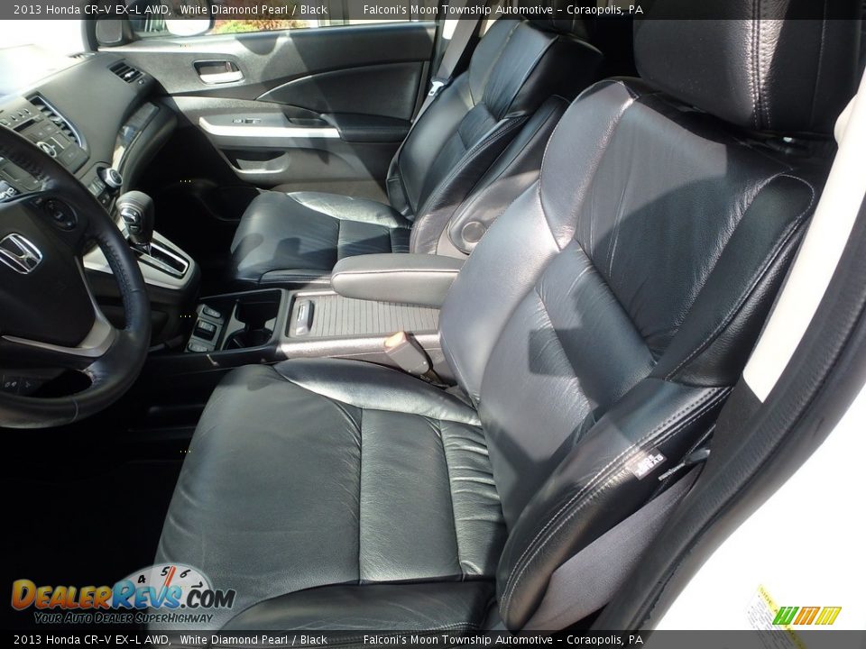 2013 Honda CR-V EX-L AWD White Diamond Pearl / Black Photo #15