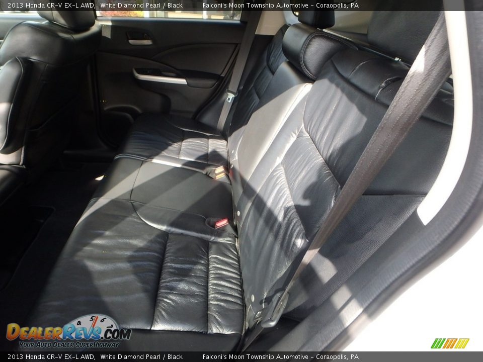 2013 Honda CR-V EX-L AWD White Diamond Pearl / Black Photo #16