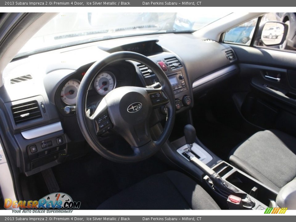2013 Subaru Impreza 2.0i Premium 4 Door Ice Silver Metallic / Black Photo #4