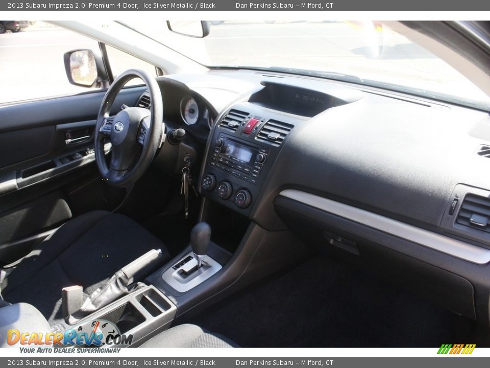 2013 Subaru Impreza 2.0i Premium 4 Door Ice Silver Metallic / Black Photo #9