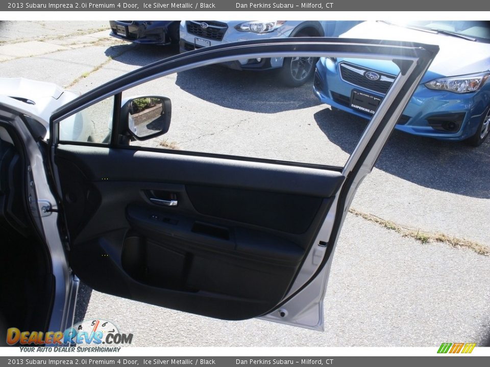 2013 Subaru Impreza 2.0i Premium 4 Door Ice Silver Metallic / Black Photo #19