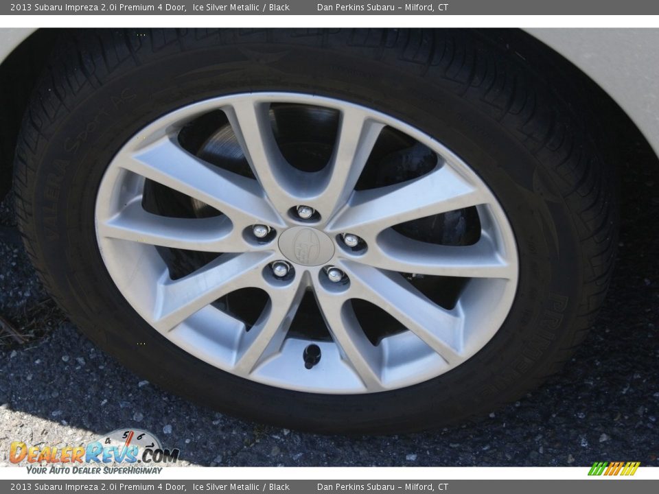 2013 Subaru Impreza 2.0i Premium 4 Door Ice Silver Metallic / Black Photo #21
