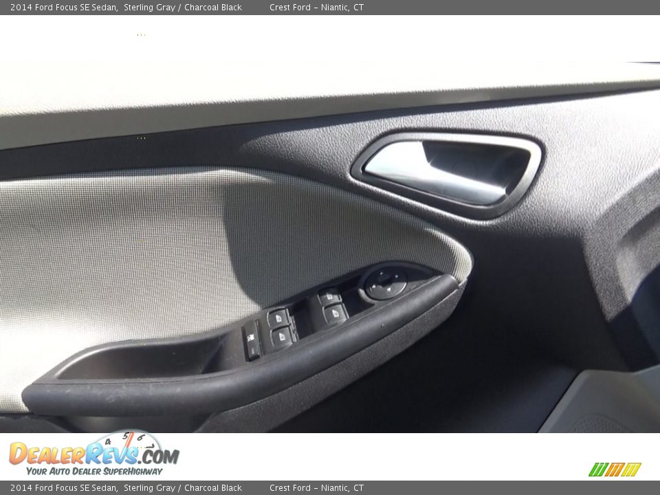 2014 Ford Focus SE Sedan Sterling Gray / Charcoal Black Photo #13
