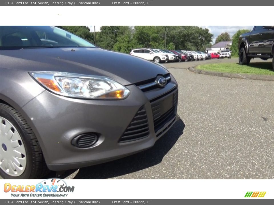 2014 Ford Focus SE Sedan Sterling Gray / Charcoal Black Photo #26